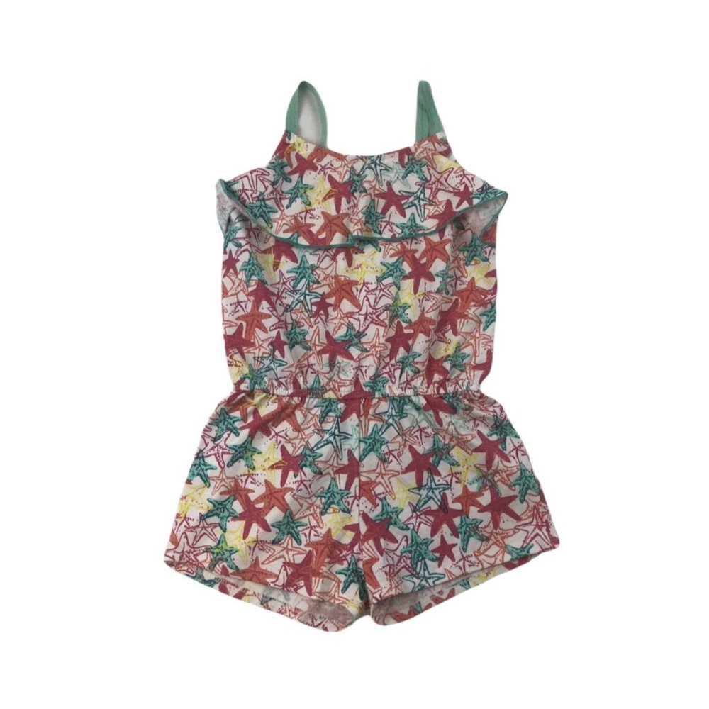 Hatley Starfish Girls Romper Size 4